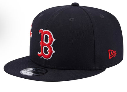 Men's Boston Red Sox New Era Navy Icon 9FIFTY Snapback