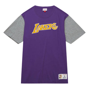Color Blocked SS Tee Los Angeles Lakers