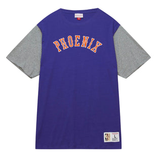 Men Phoenix suns color blocked t-shirt