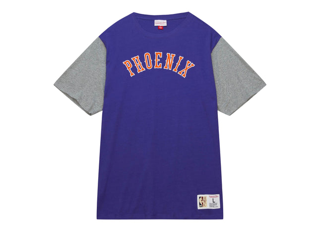 Men Phoenix suns color blocked t-shirt