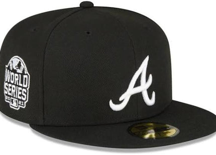 ATLANTA BRAVES Sidepatch Black 59FIFTY Fitted