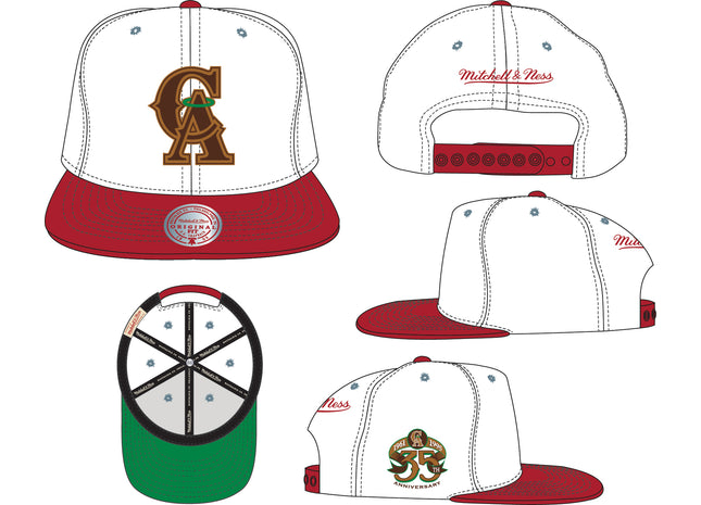 CALIFORNIA ANGELS MLB HOMETOWN SNAPBACK COOP ANGELS