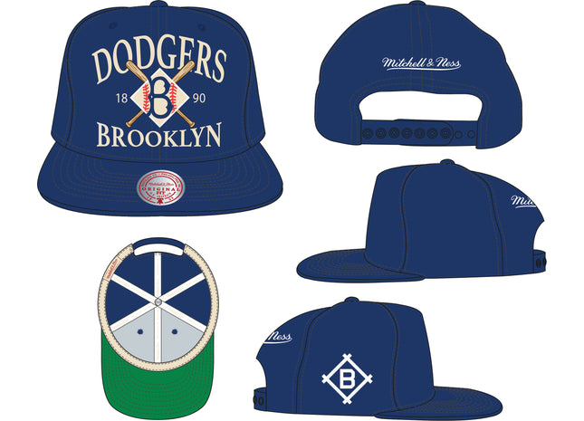 BROOKLYN DODGERS MLB GRAND SLAM SNAPBACK COOP DODGERS