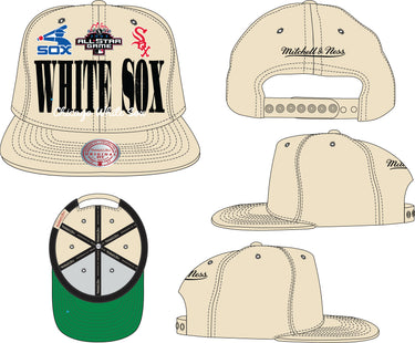 CHICAGO WHITE SOX MLB REFRAME RETRO SNAPBACK COOP WHITE SOX