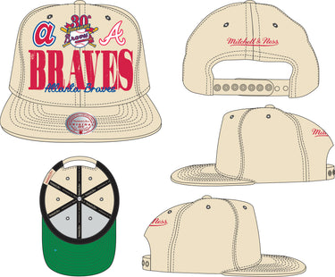ATLANTA BRAVES MLB REFRAME RETRO SNAPBACK COOP BRAVES