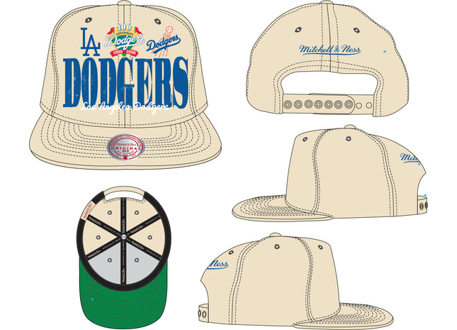 LOS ANGELES DODGERS MLB REFRAME RETRO SNAPBACK COOP DODGERS