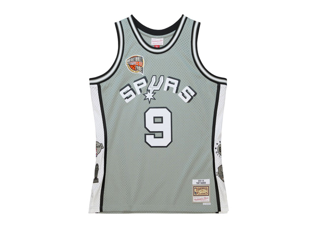 HOF Swingman Jersey San Antonio Spurs Tony Parker