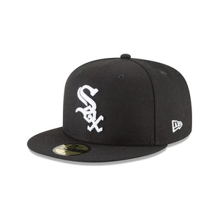 New Era Chicago White Sox Black on White 59Fifty Fitted Hat