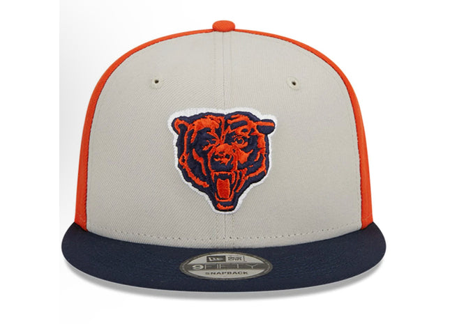 Men's Chicago Bears Historic Team Color NFL 9FIFTY Snapback Adjustable Hat
