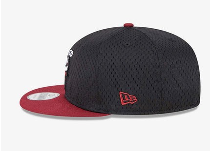 Chicago Bulls NBA Mesh Crown Black 9FIFTY Snapback Cap