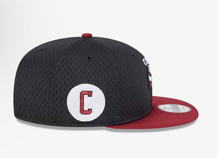 Chicago Bulls NBA Mesh Crown Black 9FIFTY Snapback Cap