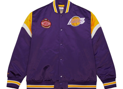 Heavyweight Satin Jacket Los Angeles Lakers