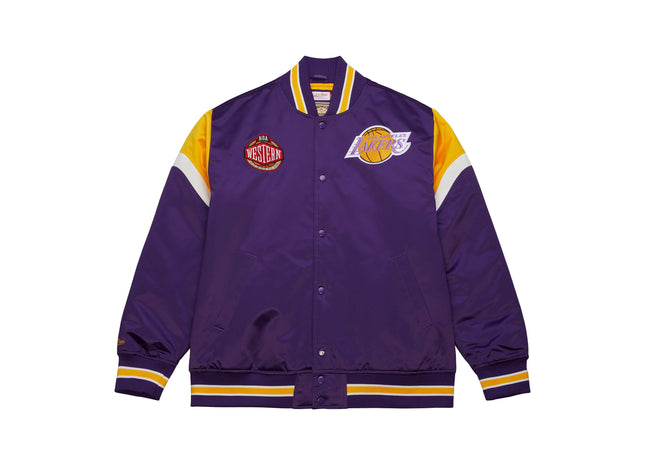 Heavyweight Satin Jacket Los Angeles Lakers