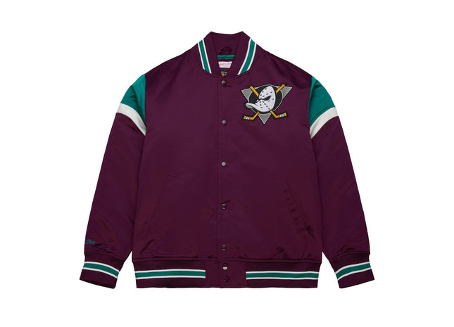 Heavyweight Satin Jacket Anaheim Ducks