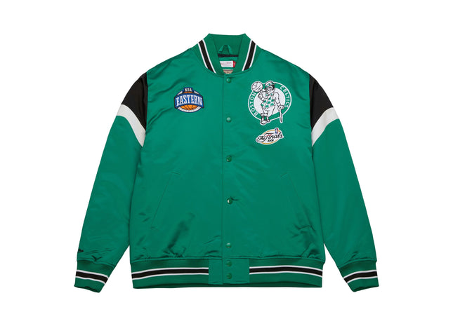 Heavyweight Satin Jacket Boston Celtics
