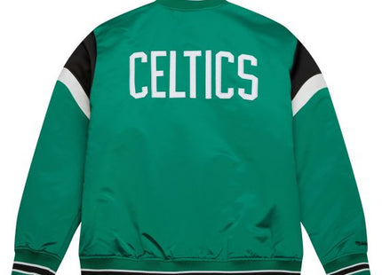 Heavyweight Satin Jacket Boston Celtics