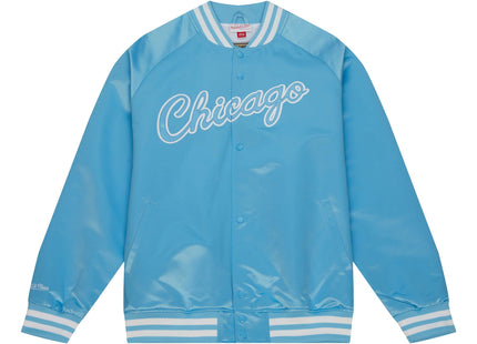 Double Clutch Lightweight Satin Jacket Chicago Bulls