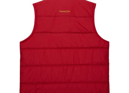 In The Clutch Puffer Vest Vintage Logo San Francisco 49ers