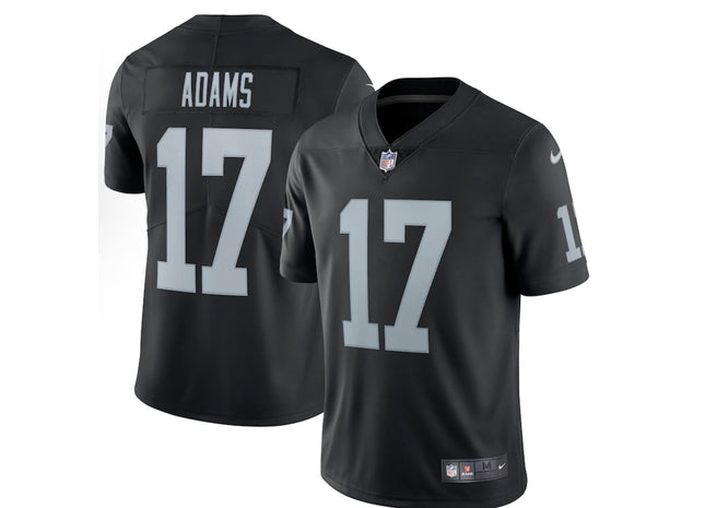 Men's Las Vegas Raiders Davante Adams Nike Black Vapor Limited Jersey