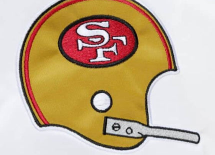 City Collection Lightweight Satin Jacket San Francisco 49ers