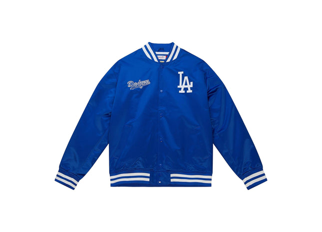 City Collection Lightweight Satin Jacket Los Angeles Dodgers