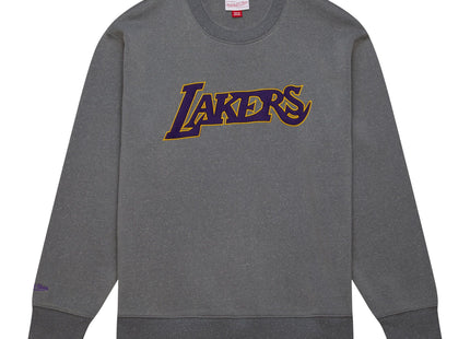 Snow Washed Fleece Crew Los Angeles Lakers