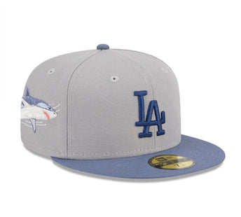 Men Wildlife sharks dodgers 59FIFTY Fitted