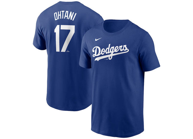 Men's Los Angeles Dodgers Shohei Ohtani Nike Royal 2024 Fuse Name & Number T-Shirt