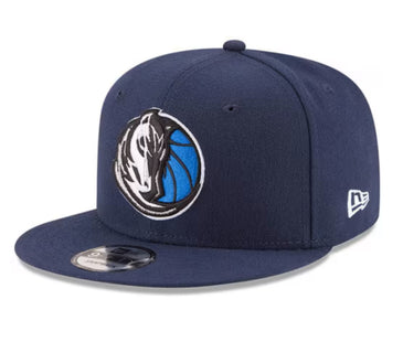 NEW ERA DALLAS MAVERICKS NAVY BLUE 2020 9FIFTY MENS SNAPBACK HAT