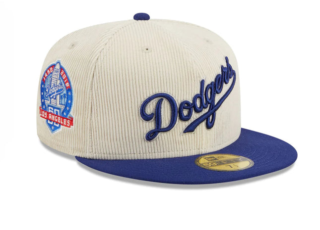 Men Los Angeles dodgers Cord Classic 59FIFTY Fitted