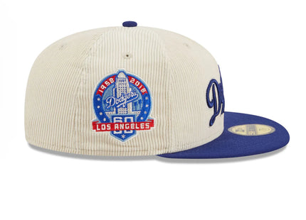 Men Los Angeles dodgers Cord Classic 59FIFTY Fitted