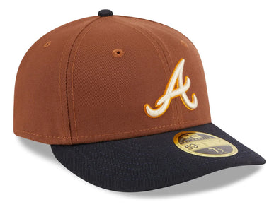 Men Atlanta Braves Tiramisu Low Profile 59FIFTY Fitted