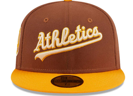 Men Oakland Athletics Tiramisu 59FIFTY Fitted5