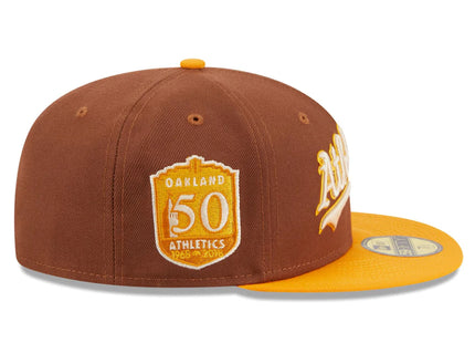 Men Oakland Athletics Tiramisu 59FIFTY Fitted5