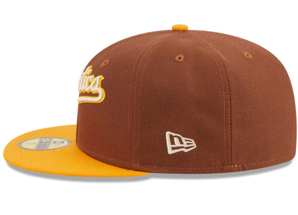 Men Oakland Athletics Tiramisu 59FIFTY Fitted5