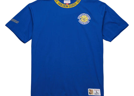 Jacquard Ringer SS Tee Vintage Logo Golden State Warriors