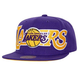 Men Full Frontal Snapback Los Angeles Lakers
