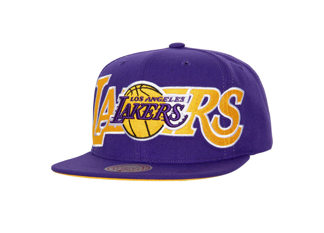 Men Full Frontal Snapback Los Angeles Lakers