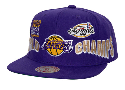 Men World Champs Snapback Los Angeles Lakers