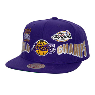 Men World Champs Snapback Los Angeles Lakers
