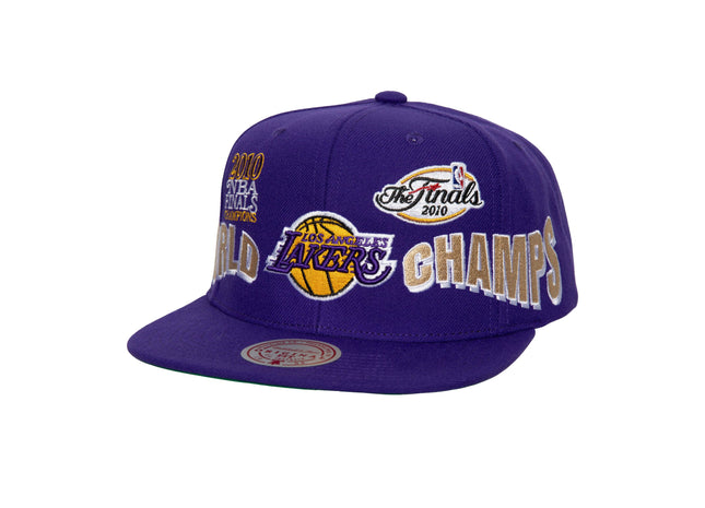 Men World Champs Snapback Los Angeles Lakers