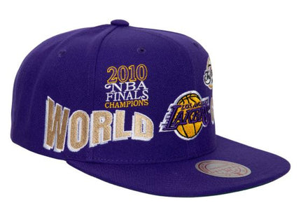 Men World Champs Snapback Los Angeles Lakers