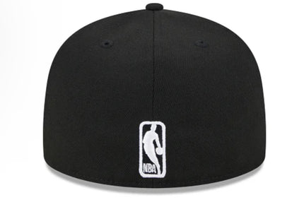 LOS ANGELES LAKERS SIDEPATCH WESTERN CONFERENCE 59FIFTY FITTED HAT - BLACK/ WHITE