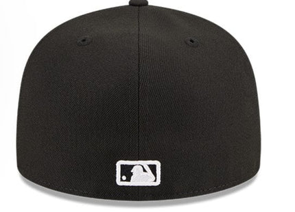 NEW YORK YANKEES SIDEPATCH 2000 WORLD SERIES 59FIFTY FITTED HAT - BLACK/ WHITE