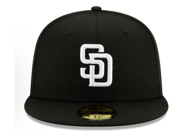 SAN DIEGO PADRES SIDEPATCH 2016 ALL-STAR GAME 59FIFTY FITTED HAT - BLACK/ WHITE