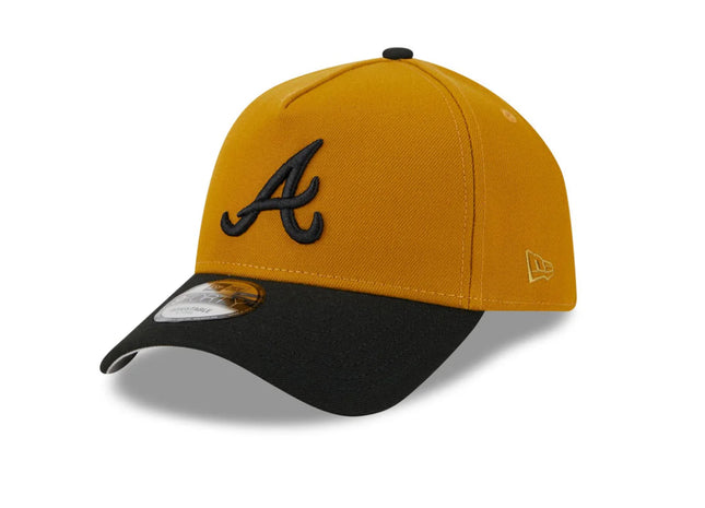 Rustic Fall 9FORTY A-Frame Snapback Atlanta braves