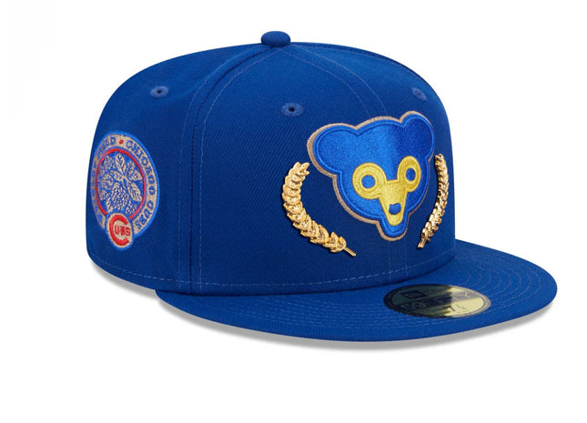 Chicago Cubs Gold Leaf 59FIFTY Fitted