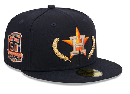 Houston Astros Gold Leaf 59FIFTY Fitted