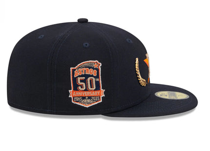 Houston Astros Gold Leaf 59FIFTY Fitted