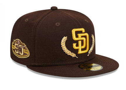 San Diego Padres Gold Leaf 59FIFTY Fitted